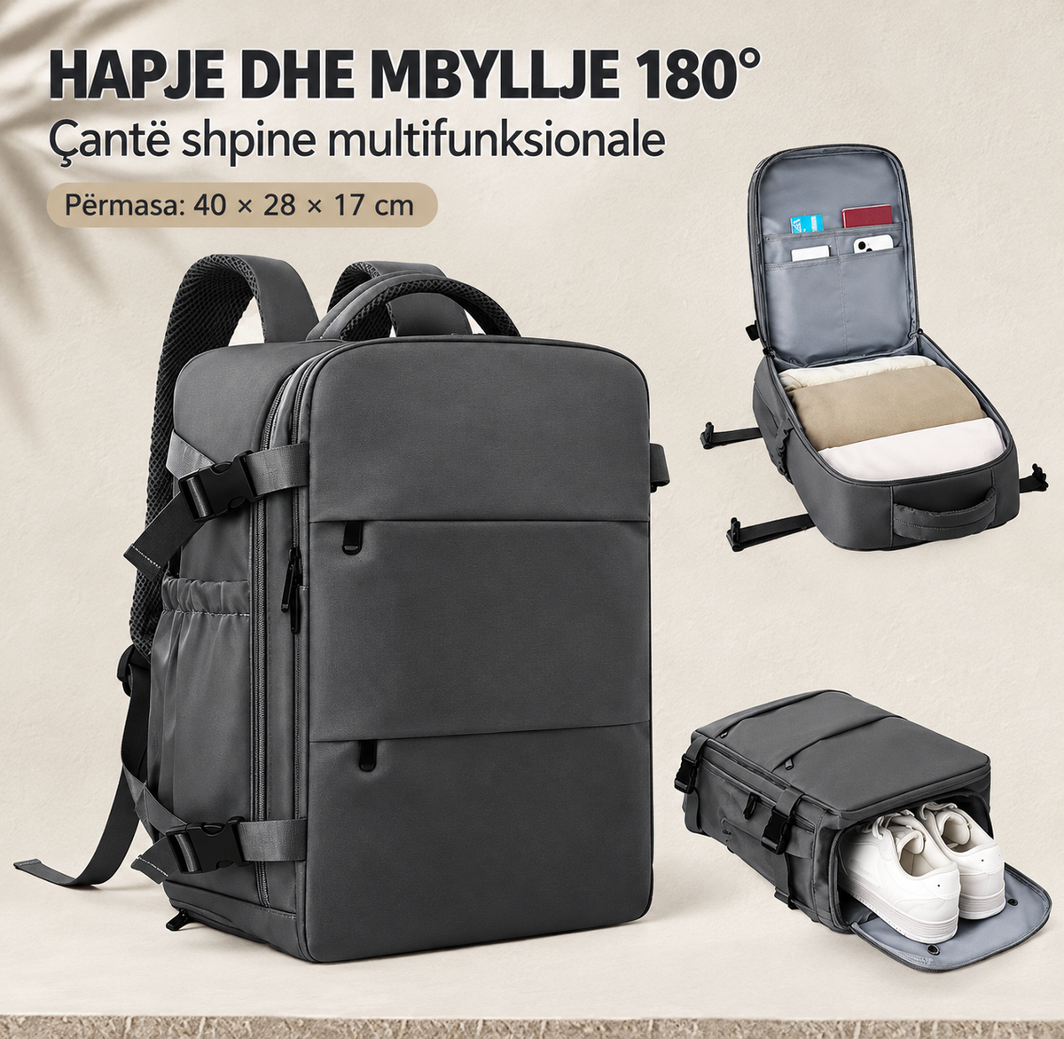 Qantë shpine multifunksionale