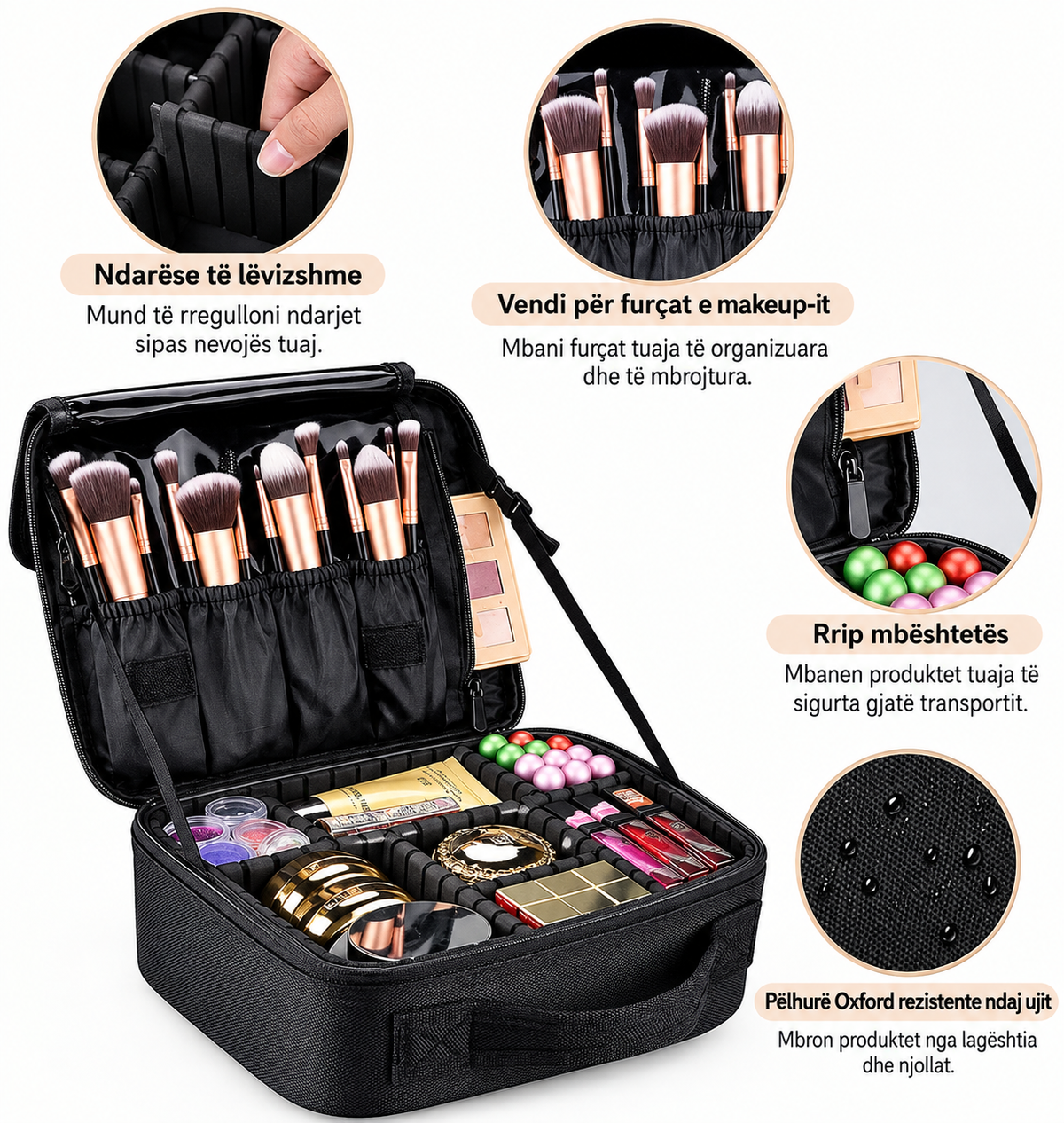Çantë Organizimi për Kozmetikë dhe Makeup