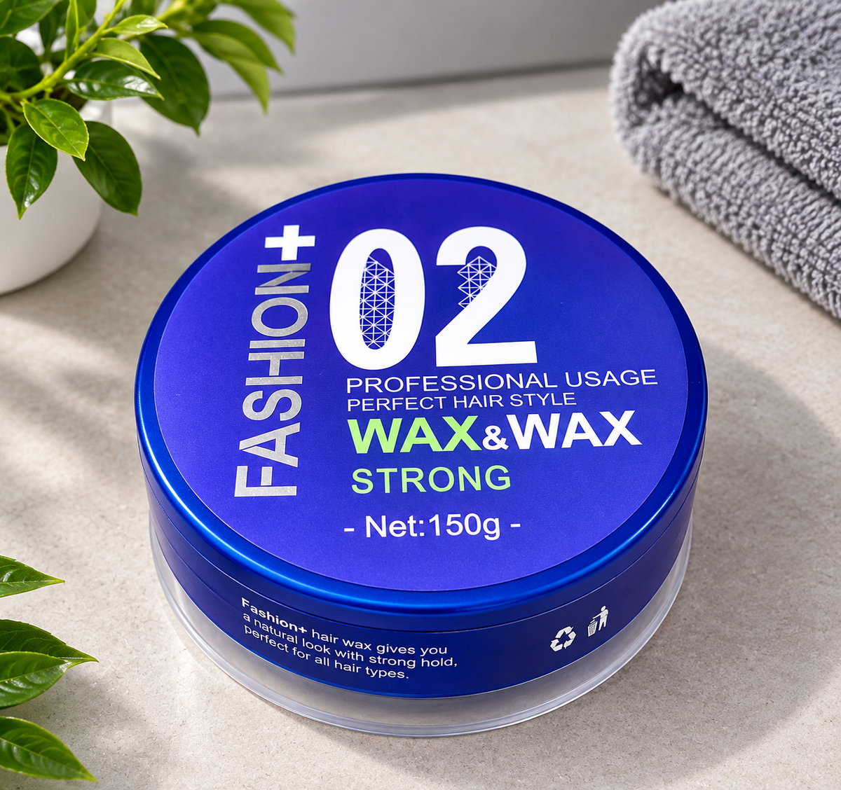 Wax për Flokë Fashion+