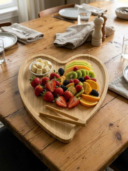 Set dërrasash bambuje për servim