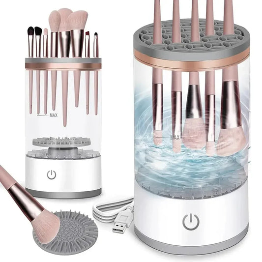 Pajisje Elektrike për Larjen dhe Tharjen e Furçave të Makeup-it