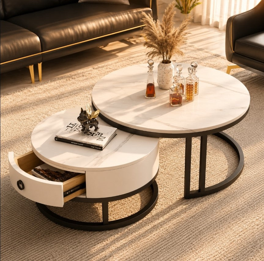 Set Tavolinash Rrethore