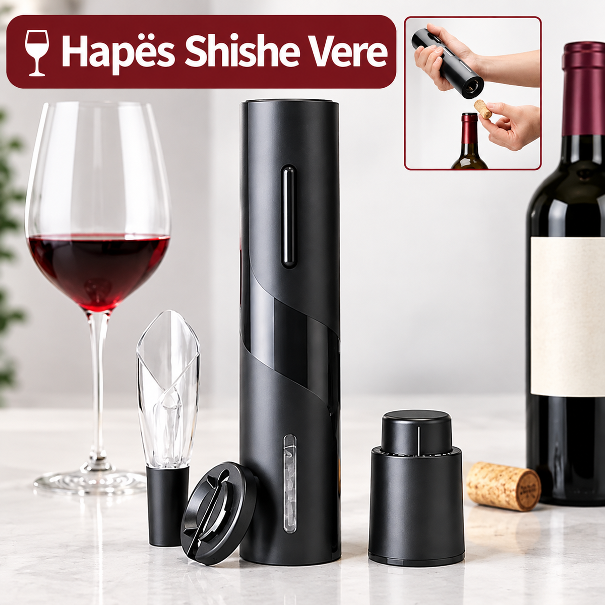 Hapës Shishe Vere