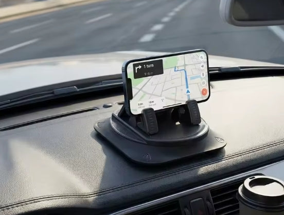 Mbajtëse telefoni për makinë – 360° me bazë ngjitëse