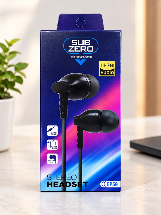 Kufje In-Ear SUB ZERO EP59